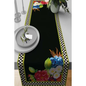 Dokuma Kumaş Elit Tay Tüyü Leke Tutmaz Masa Örtüsü Runner Mackenzie 40X140 Cm RNR162
