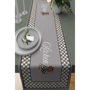 Elit Tay Tüyü Dokuma Leke Tutmaz Kumaş Masa Örtüsü Runner Kitchen 40X140 Cm RNR165