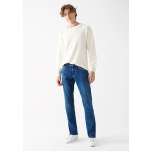 Erkek Marcus Mavi 90S Tokk Jean Pantolon 0035182679