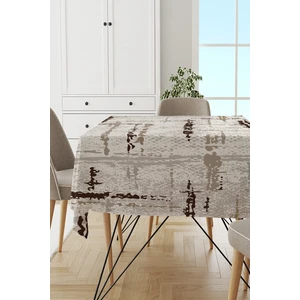 Yıkanır Leke Tutmayan Leke Tutmayan Dokuma Elit Kumaş Vintage Masa Örtüsü MSO406