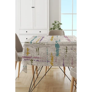 Leke Tutmayan Dokuma Elit Yıkanır Leke Tutmayan Kumaş Vintage Masa Örtüsü MSO414