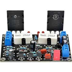 2SC5200 + 2SA1943 100W Mono Amfi Modülü