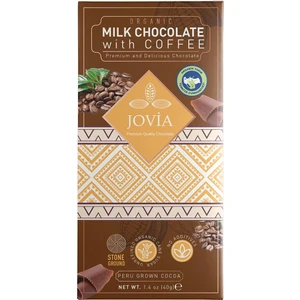 Premium Quality Organik Sütlü Çikolata-Kahveli 40 gr