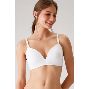 Pierre Cardin Beyaz 6110 Balensiz Desteksiz Micro Comfort Sütyen