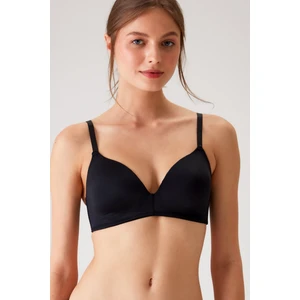 PİERRE CARDİN 6110 BAYAN BALENSİZ DESTEKSİZ MİCRO SİYAH SÜTYEN