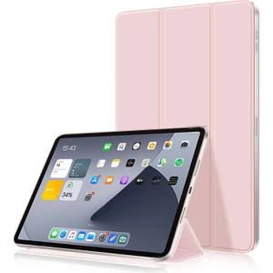 M.TK Moveteck Apple Ipad Air 4 Air 5 2020 2022 10.9inç Uyumlu M1 Çipli Kapaklı Katlanabilir Ince Tasarım Uyku Modlu Smart Cover Standlı Case