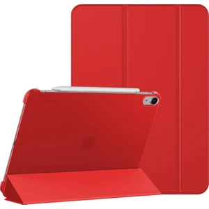 M.TK Moveteck Apple Ipad Air 4 Air 5 2020 2022 10.9inç Uyumlu M1 Çipli Kapaklı Katlanabilir Ince Tasarım Uyku Modlu Smart Cover Standlı Case
