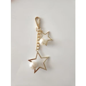 Funda Hobi Yıldız Çanta Süsü-Anahtarlık Gold