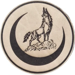 Bozkurt Hilal Deri Peç - Arma - Askeri Patch