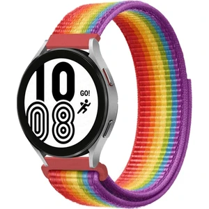 Huawei Gt / Gt2 / Gt2 Pro / Gt3 / Gt3 Pro 46MM Hasır Dokuma Cırt Cırt Kordon Kayış 22MM