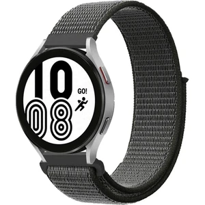 Huawei Gt / Gt2 / Gt2 Pro / Gt3 / Gt3 Pro 46MM Hasır Dokuma Cırt Cırt Kordon Kayış 22MM