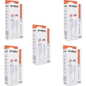 C109 Type-C 1m 3,0A 18W Quick Kablo | 5'li Paket