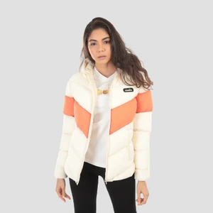 Panel Detailed Lightweight W Be One Krem Renk Kadın Mont - D202009-580