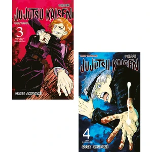 Jujutsu Kaisen 3-4. Ciltler Manga Seti