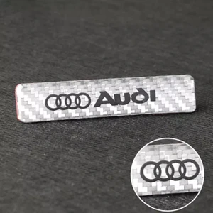 Ik Tuning Audi S Line Logolu 10 Adet Stıcker Gümüş-Siyah