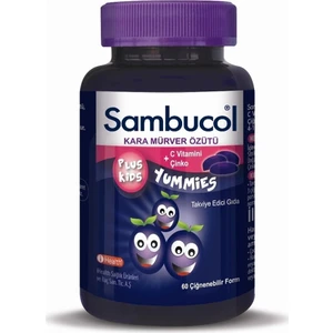 Plus Kids Yummies 60 Çiğneme Tableti