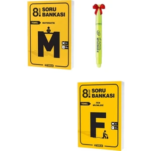 Hız Yayınları LGS 8.sınıf Temel Matematik ve Fen Bilimleri Soru Bankası
