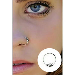 Begonia Accessories, 925 Ayar Gümüş, 3 Top Boncuklu Hızma