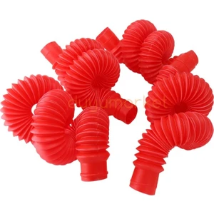 Duyu Market Pop Tubes - Esnek Boru - Kırmızı