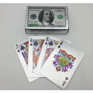 Dolar Baskılı Iskambil Oyun Kartları