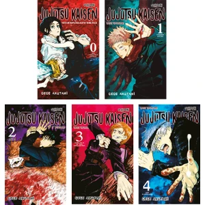 Jujutsu Kaisen 0-1-2-3-4. Ciltler Manga Seti