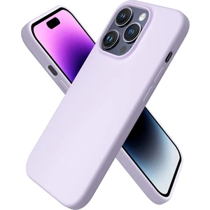 M.TK Moveteck Apple iPhone 14 Pro Max Kılıf Ipeksi Yumuşak Hisli Içi Kadife Lansman Renkli Silikon Liquid