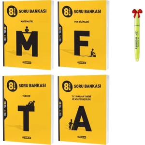 Hız Yayınları LGS 8.sınıf Matematik Fen Bilimleri Türkçe ve Inkılap Soru Bankası