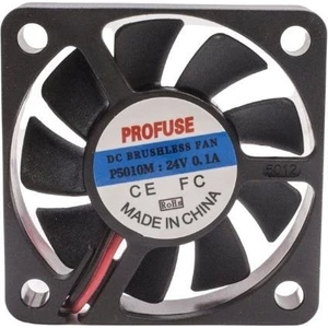 50X50X10MM 24V 0.10A Fan 2 Kablolu