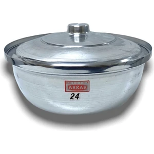 Helvane Tencere Alüminyum 2,50 Litre 24 cm