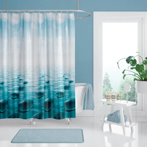 Tropik Banyo Duş Perdesi 5075 Tek Kanat 1X240X200