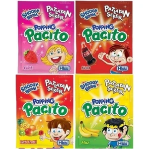Nostaljik Lezzetler Hleks Popios Pat Layan Şeker (8'li Karışık Paket)
