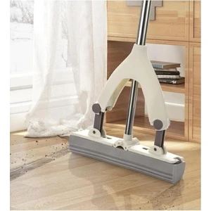 Yeni Nesil Sünger Mop Kelebek Mop Pva (Tek Bezli) Yedeksiz Siyah