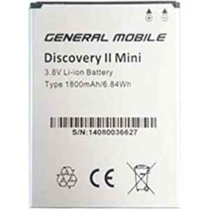 Sesatech General Mobile Discovery 2 Mini Batarya Pil