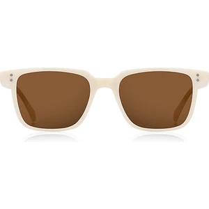 Unisex Güneş Gözlüğü Krem Parlak 2028