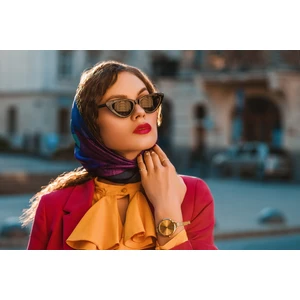 Cat Eye Güneş Gözlüğü Siyah Parlak 1010