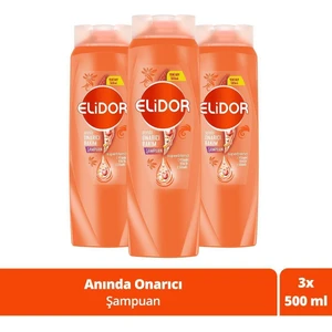 Superblend Saç Bakım Şampuanı Anında Onarıcı Bakım C Vitamini Keratin Seramid 500 Ml X3