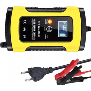 Easy Trading 12V 6A Araba Motosiklet Pil Şarj Cihazı - Sarı  (Yurt Dışından)