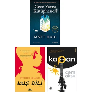 Gece Yarısı Kütüphanesi - Kuş Dili - Kapan - 3 Kitap Set