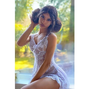 Merry See Dantel Gecelik Babydoll Iç Giyim