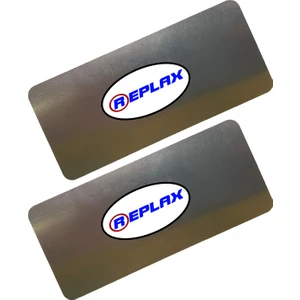 Rötuş Çeliği 4 cm x 9 cm Paslanmaz 2 Adet