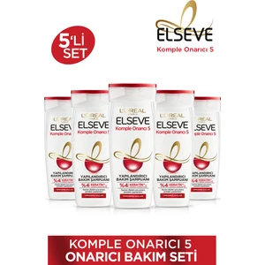Komple Onarıcı 5 Yapılandırıcı Bakım 5'li Şampuan Seti