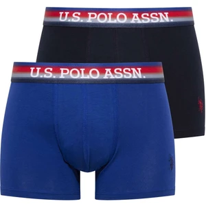 U.S. Polo Assn. Erkek Lacivert-Sax 2'li Boxer 80475