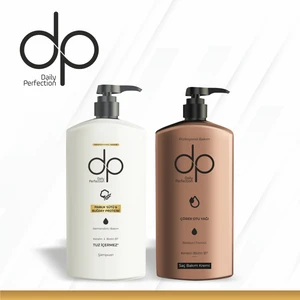 Dp Daily Perfection 1 Adet Pamuk Sütü Buğday Proteini ŞAMPUAN(500 Ml) 1 Adet Çörek Otu Yağı Saç KREMI(500 Ml) Set