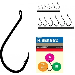 Hbek 562 Delikli Octopus Sinarit Iğnesi Black Nikel