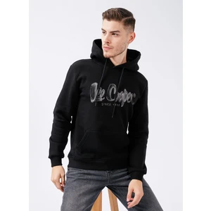 Lee Cooper Kapüşon Yaka Siyah Erkek Sweatshirt 231 Lcm 241014 Gregory Sä°yah