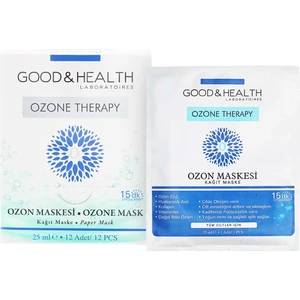 Good & Health  NEMLENDİRİCİ OZON KAĞIT MASKE 25 ML - TEKLİ