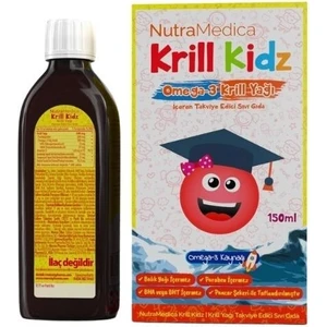 Krill Kidz Omega3 Ve Krill Yağı Içeren Takviye Edici Gıda 150ml
