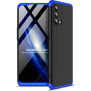 Oppo A74 4g ile Uyumlu Kılıf 3 Parçalı Tam Koruma Dayanıklı Soft Ince Kılıf