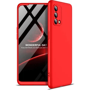 Oppo A74 4g ile Uyumlu Kılıf 3 Parçalı Tam Koruma Dayanıklı Soft Ince Kılıf
