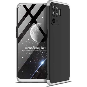 Oppo Reno 5 Lite ile Uyumlu Kılıf 3 Parçalı Tam Koruma Dayanıklı Soft Ince Kılıf